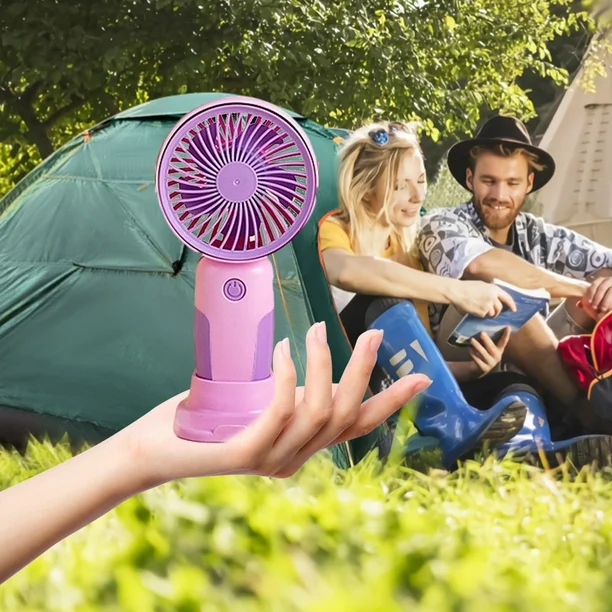 Rechargeable Mini Three Speed Cute Handheld Fan