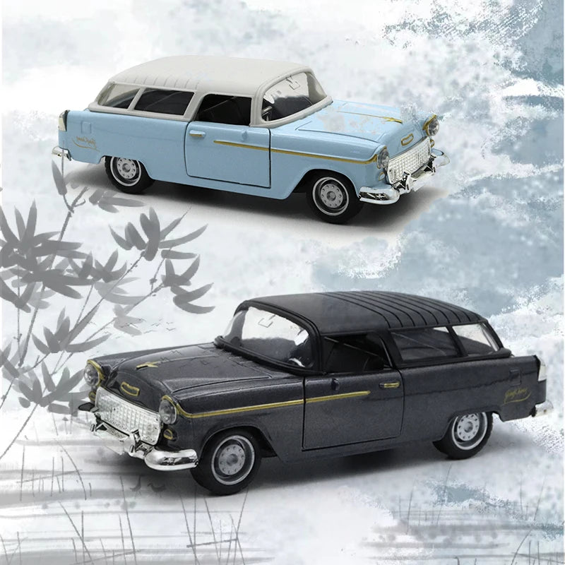 1:32 Diecast Pullback Cadillac Wagon Model Car - Assortment