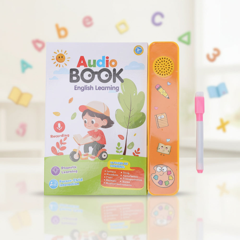 Montessori Kids Multi-Activities Audio Book With Music