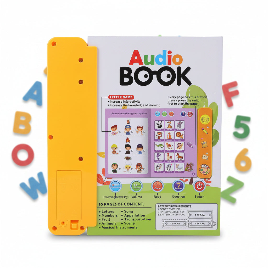 Montessori Kids Multi-Activities Audio Book With Music