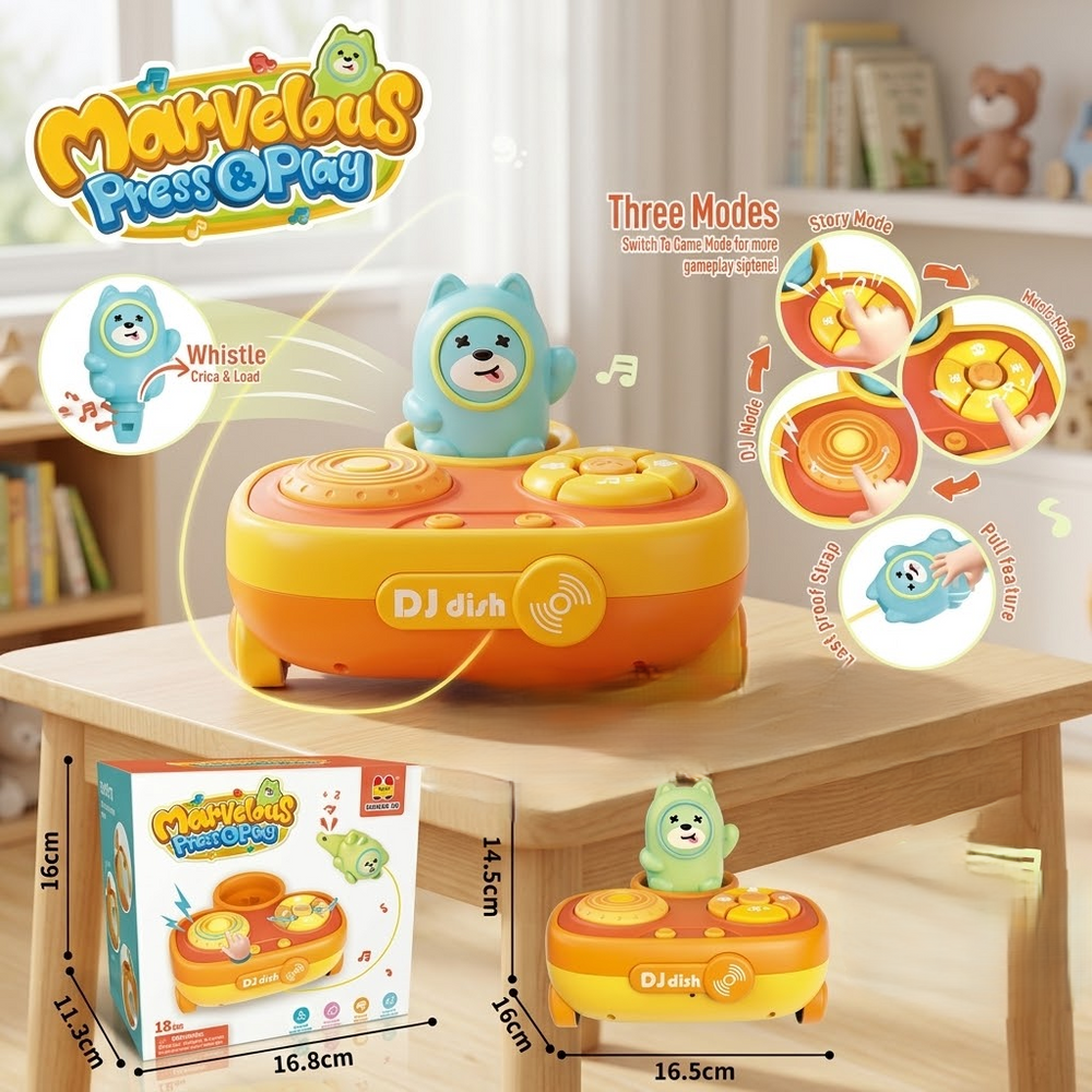 Montessori Pull Along Marvelous Musical Game