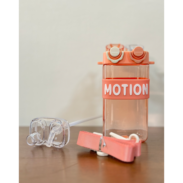 Motion Sipper Double Drinking Water Bottle With Strap