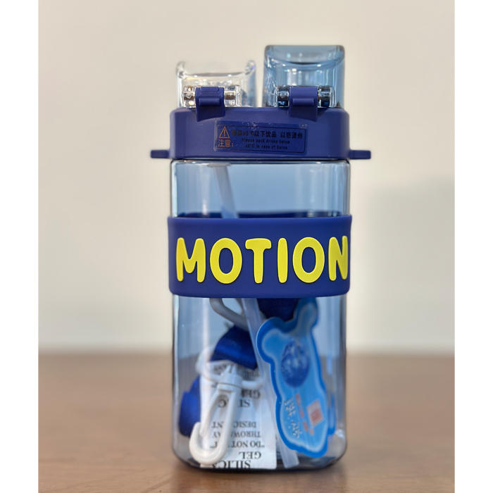 Motion Sipper Double Drinking Water Bottle With Strap