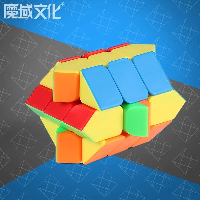 3x3 Windmill Shape Twisty Puzzle Cube
