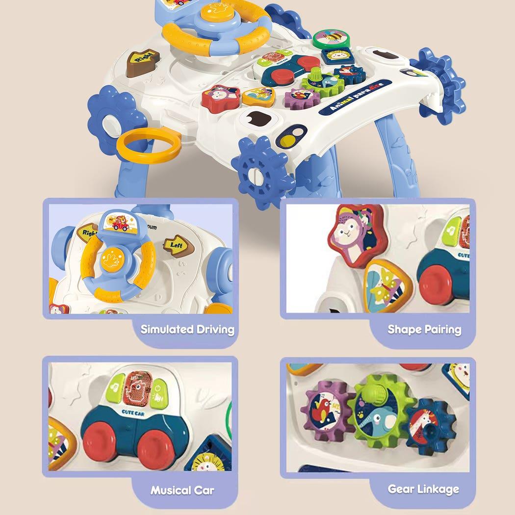 Multi-functional Baby Activity Musical Walker & Game Table