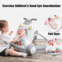 Multi-functional Baby Activity & Musical Walker - Gray