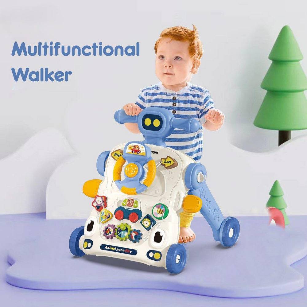 Multi-functional Baby Activity Musical Walker & Game Table