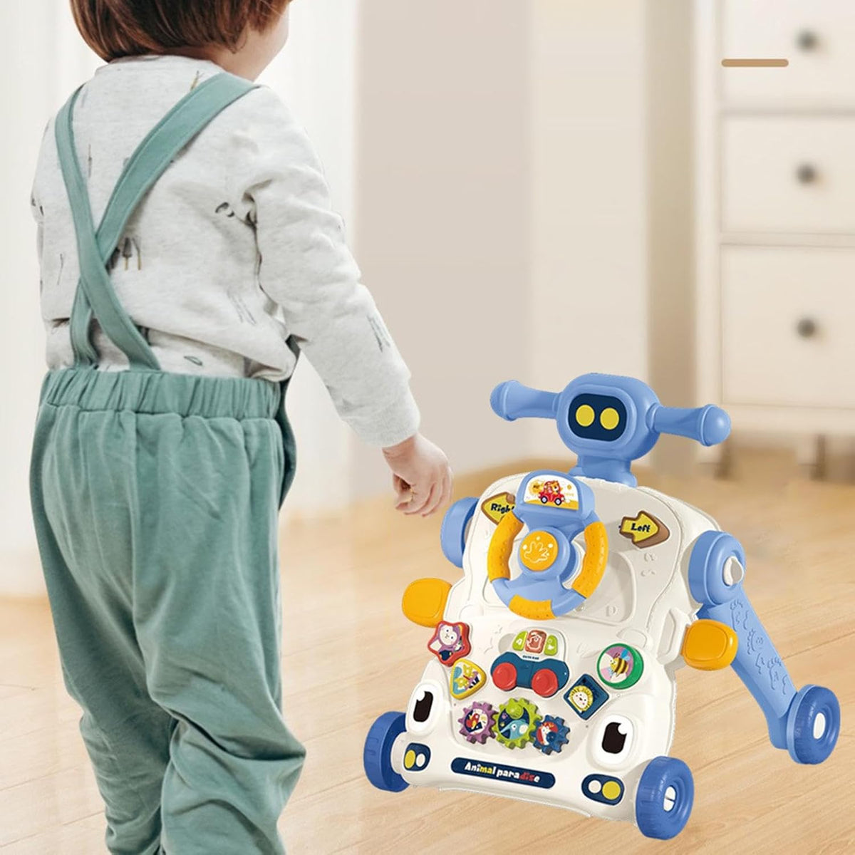 Multi-functional Baby Activity Musical Walker & Game Table