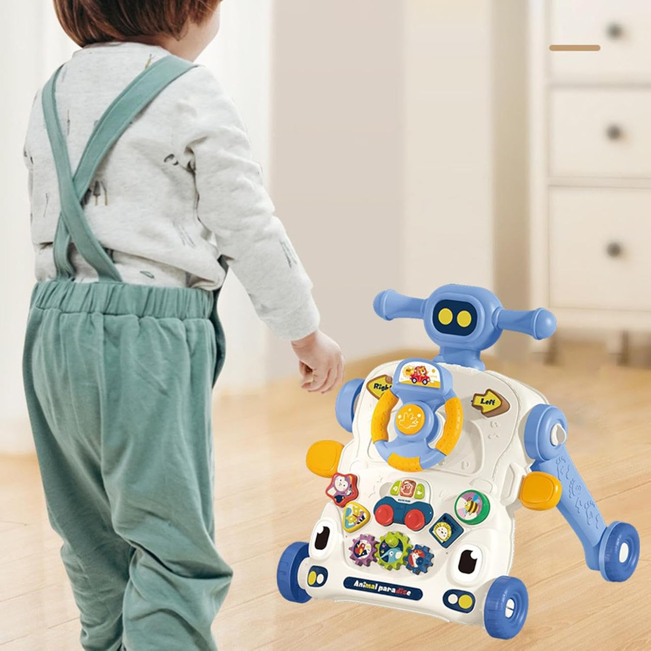 Multi-functional Baby Activity Musical Walker & Game Table