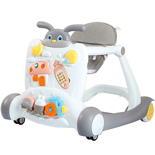 Multi-functional Baby Activity & Musical Walker - Gray