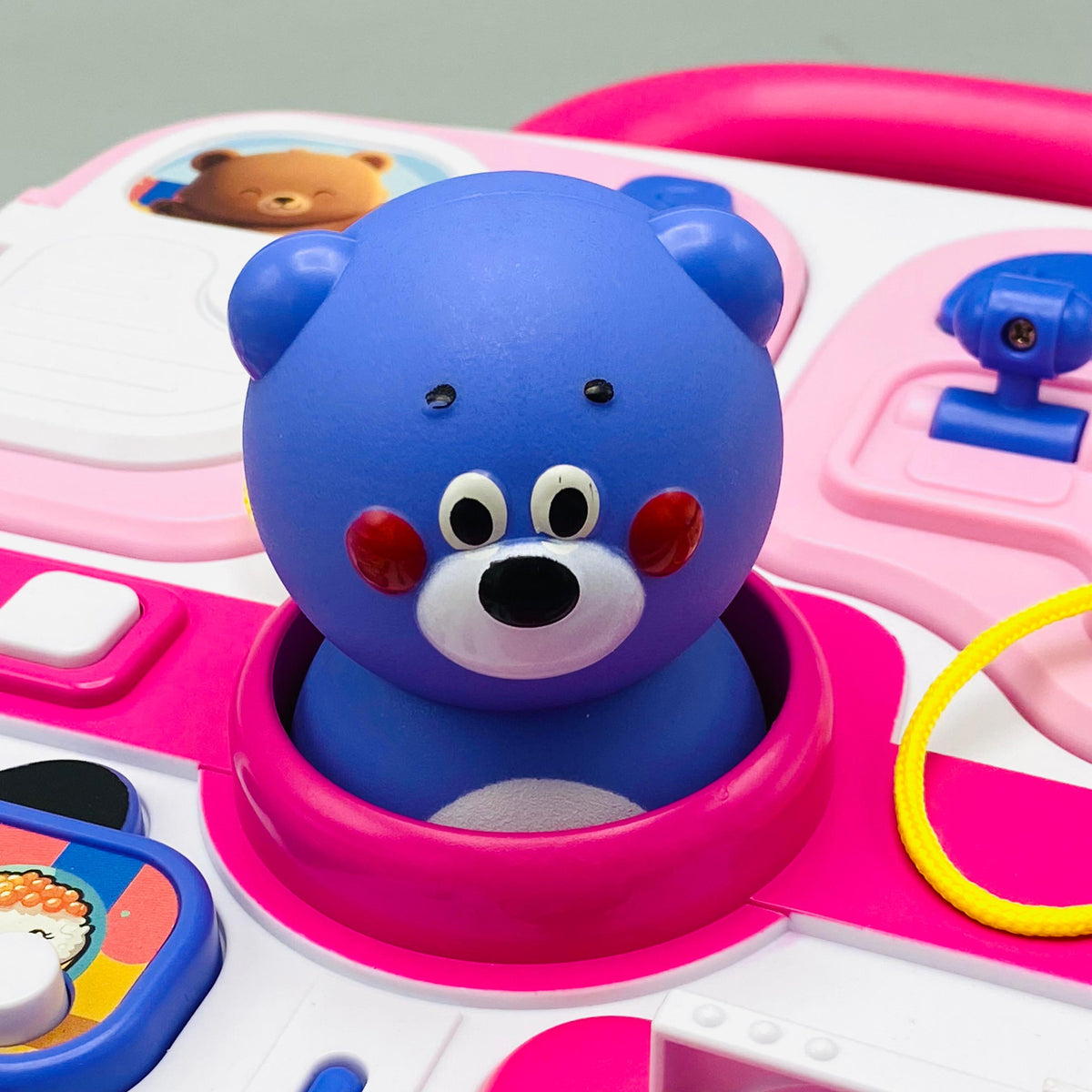 Multi-functional Montessori Bear Puzzle Activity Board