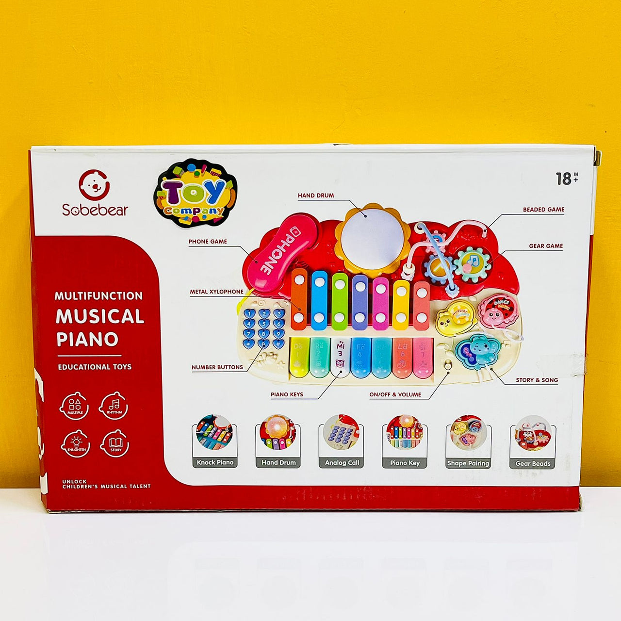 Sobebear Multifunctional Musical Piano