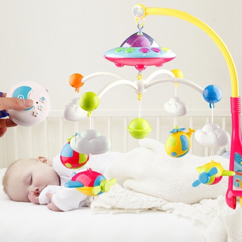 Huanger Musical Mobile Crib Dreamful Bed Ring