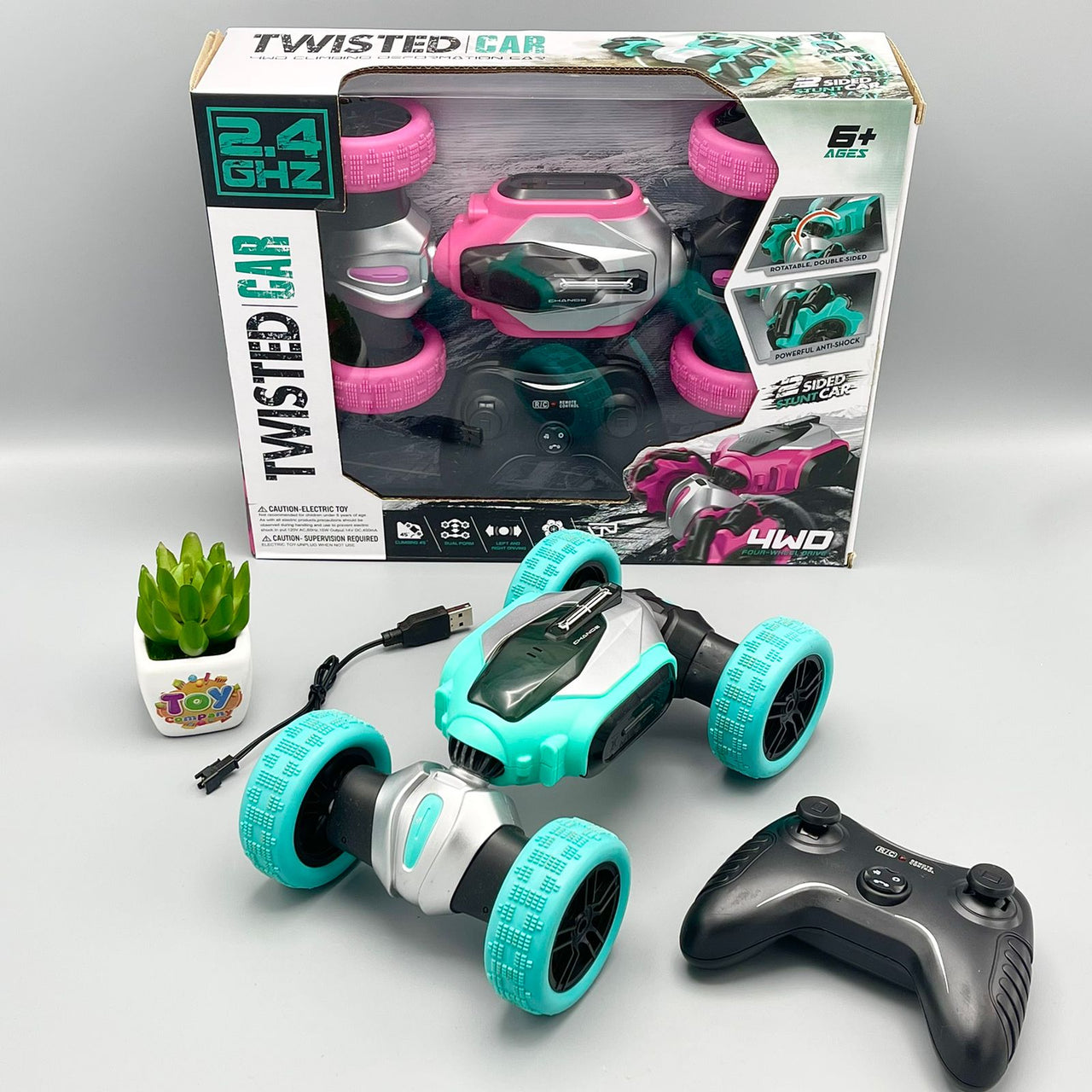Twisted 360 Acrobatic Remote Control Stunt Car