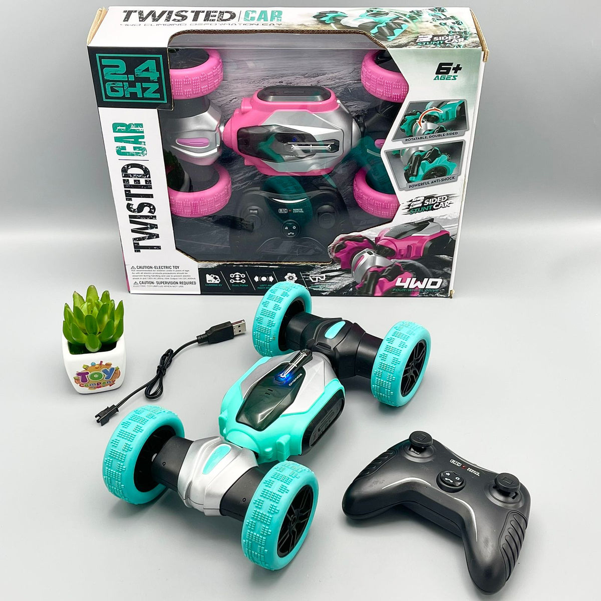 Twisted 360 Acrobatic Remote Control Stunt Car
