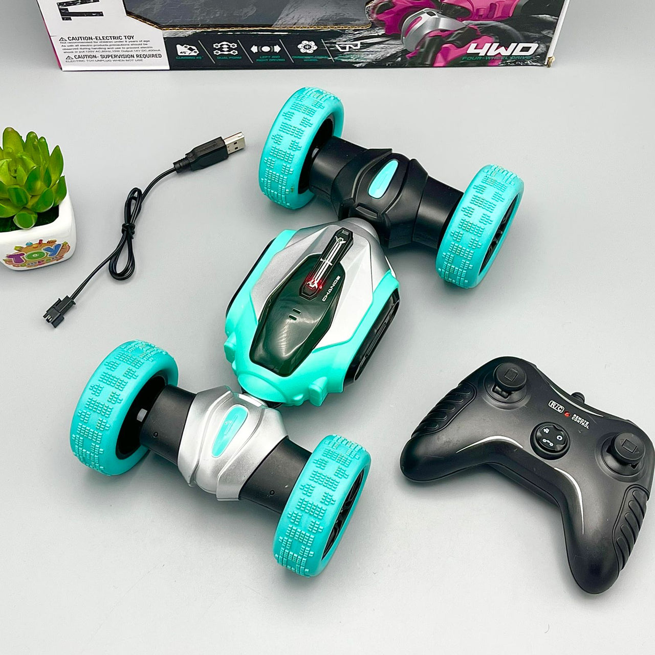 Twisted 360 Acrobatic Remote Control Stunt Car
