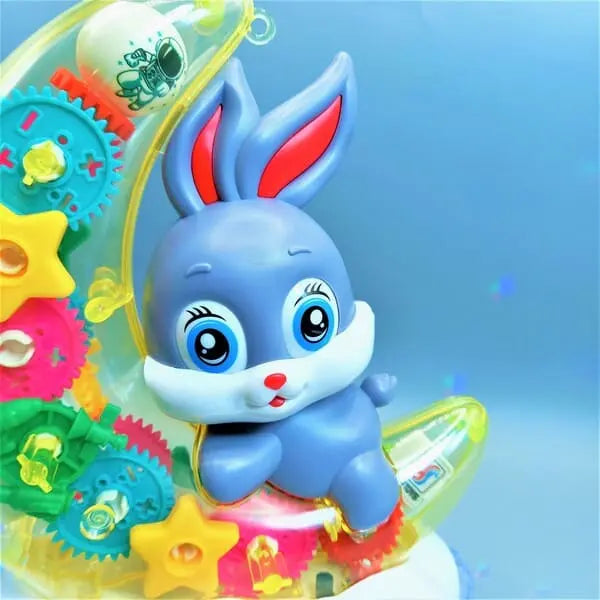 Electric Gear Moon Rabbit With Light & Sound