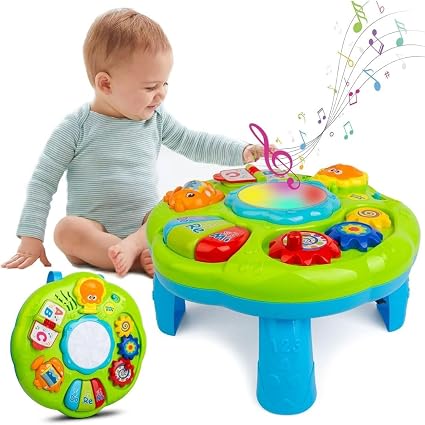 2in1 Musical Learning Table With Light & Sound