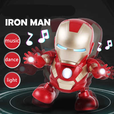 Mini Flexible Dancing Robot - Iron Man