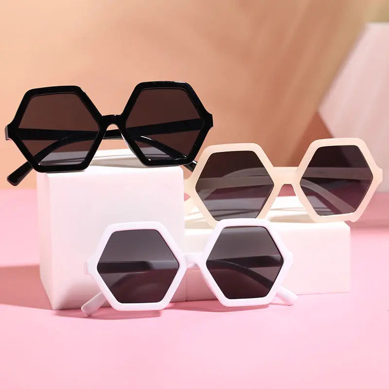 Children's Polygon Shaped Sunglasses