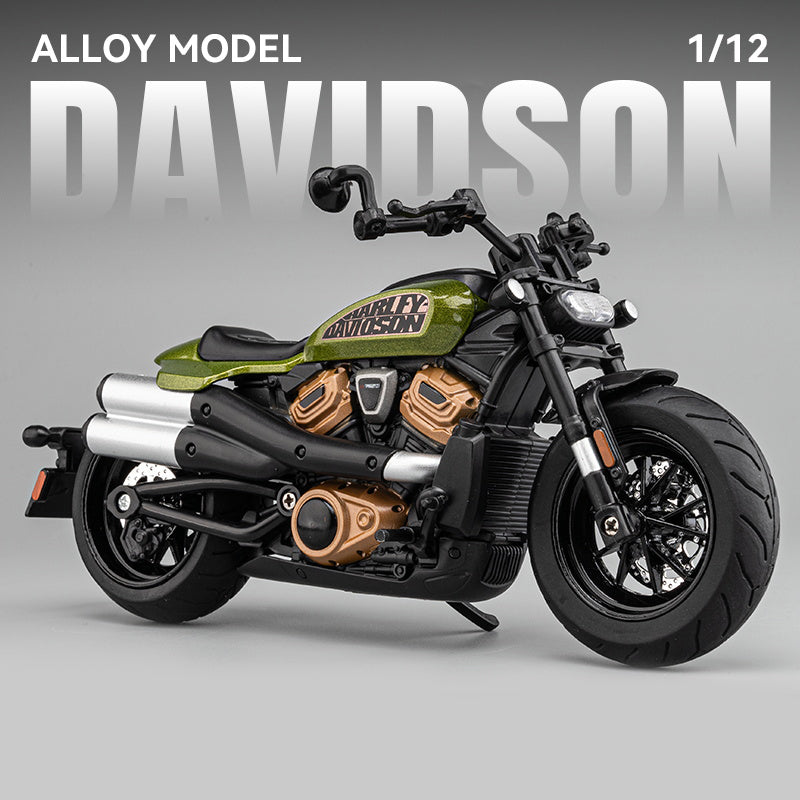 1:12 Diecast Harley Davidson Sportster Model Bike