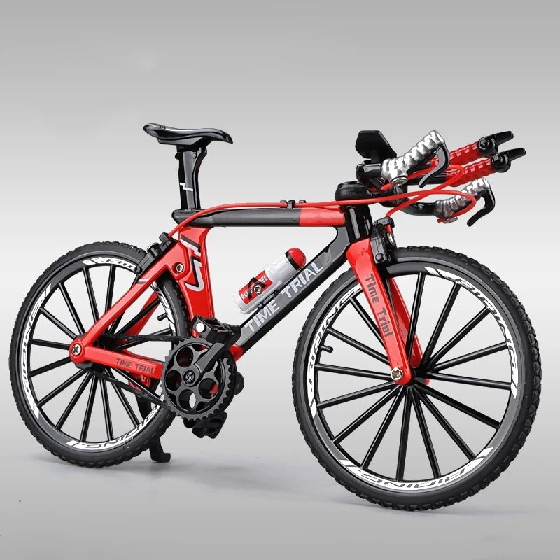 1:8 Diecast Metal Time Trial Racing Bicycle Toy