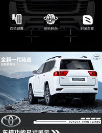 1:24 Diecast Toyota Land Cruiser SUV Model With Key