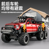 1:24 Diecast Ford Raptor F150 Camping Truck