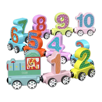 Magnetic Number Digital Train With Engine 1-10