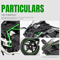 1:12 Diecast Kawasaki Ninja H2R Model Bike