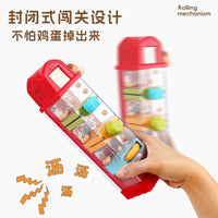 Montessori Flip Flop Ball Drop Game Puzzle Toy