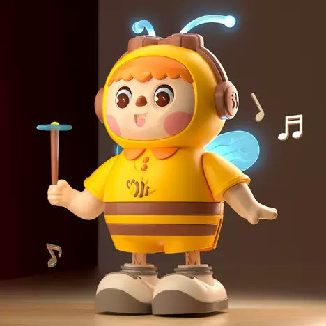 Cute Dancing Bee With Soft Lights & Music
