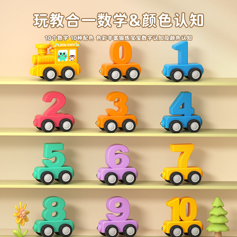 Magnetic Force Digital Number Train 0-10