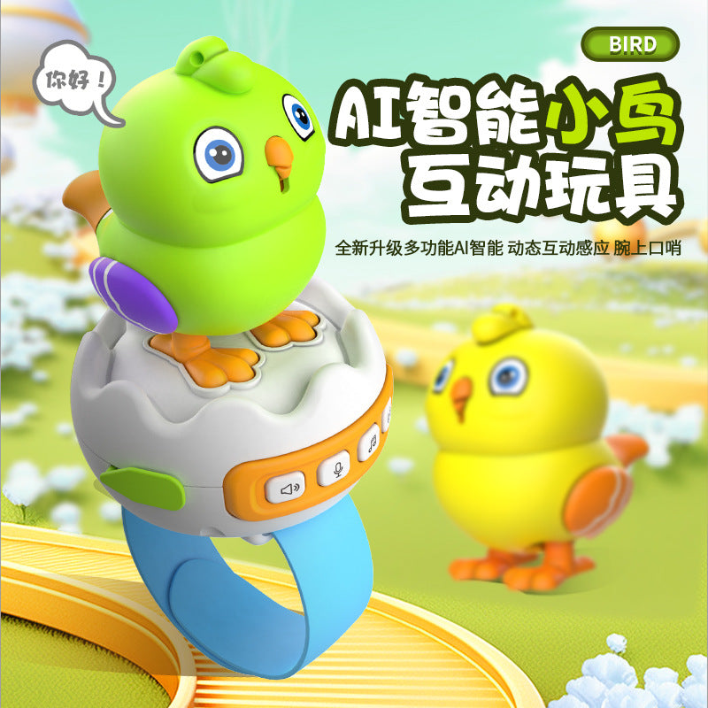 Kids Happy Bird Voice Interaction Watch