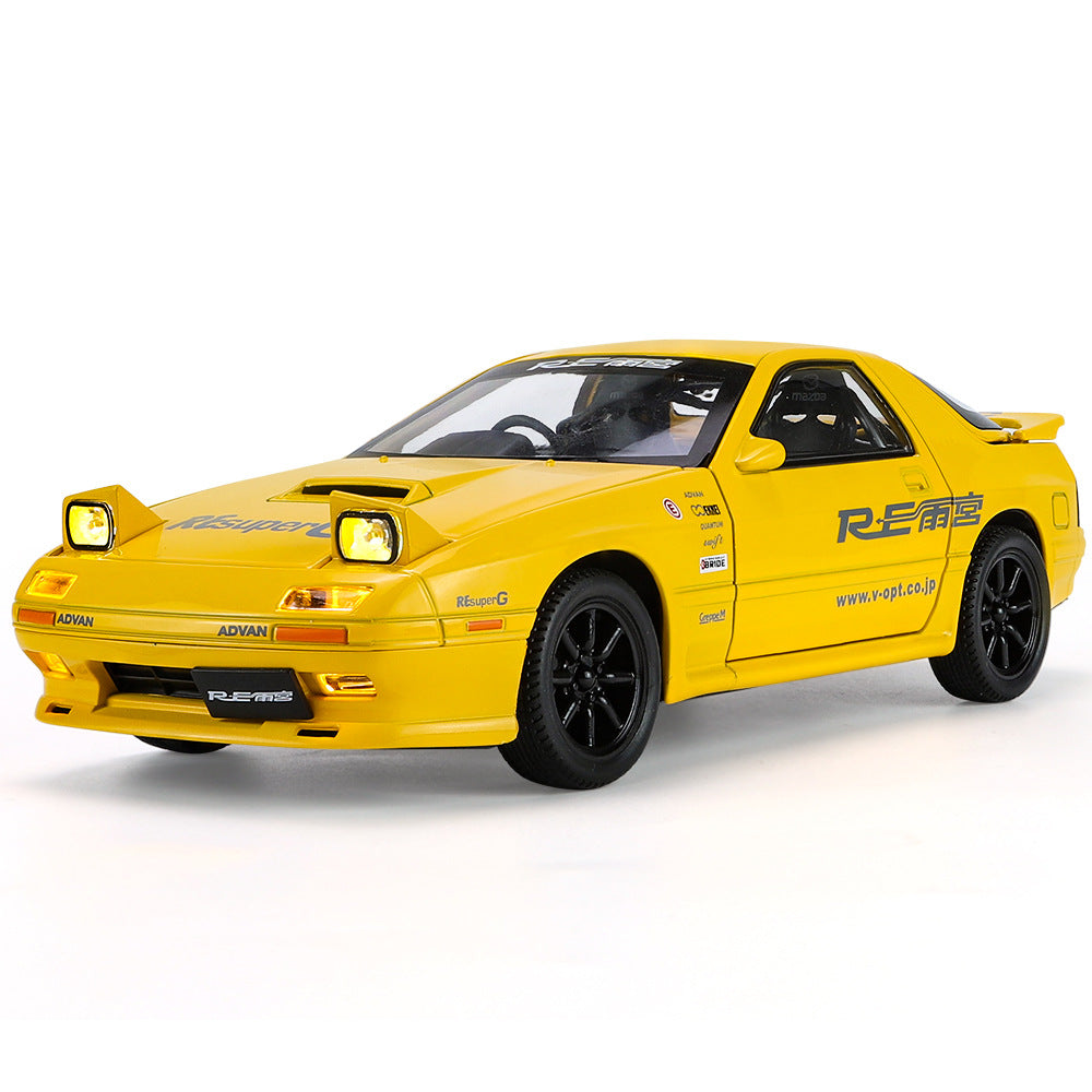 1:24 Diecast Mazda RX7 - Yellow