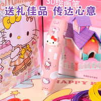 Electric Hello Kitty Toddlers 3D Drawing Pen With Bag
