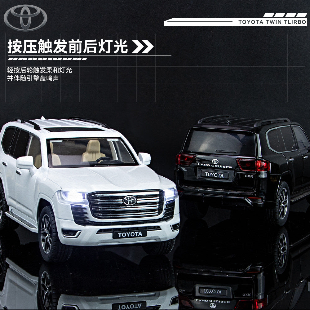 1:24 Diecast Toyota Land Cruiser SUV Model With Key