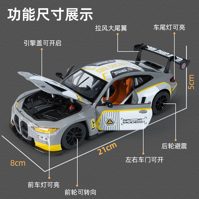 1:24 Diecast BMW M4 GT3 Official Licensed Model