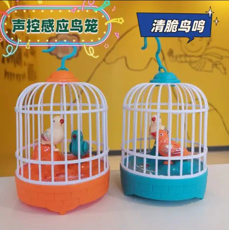 Electric Induction Mini Bird Cage With Light & Sound