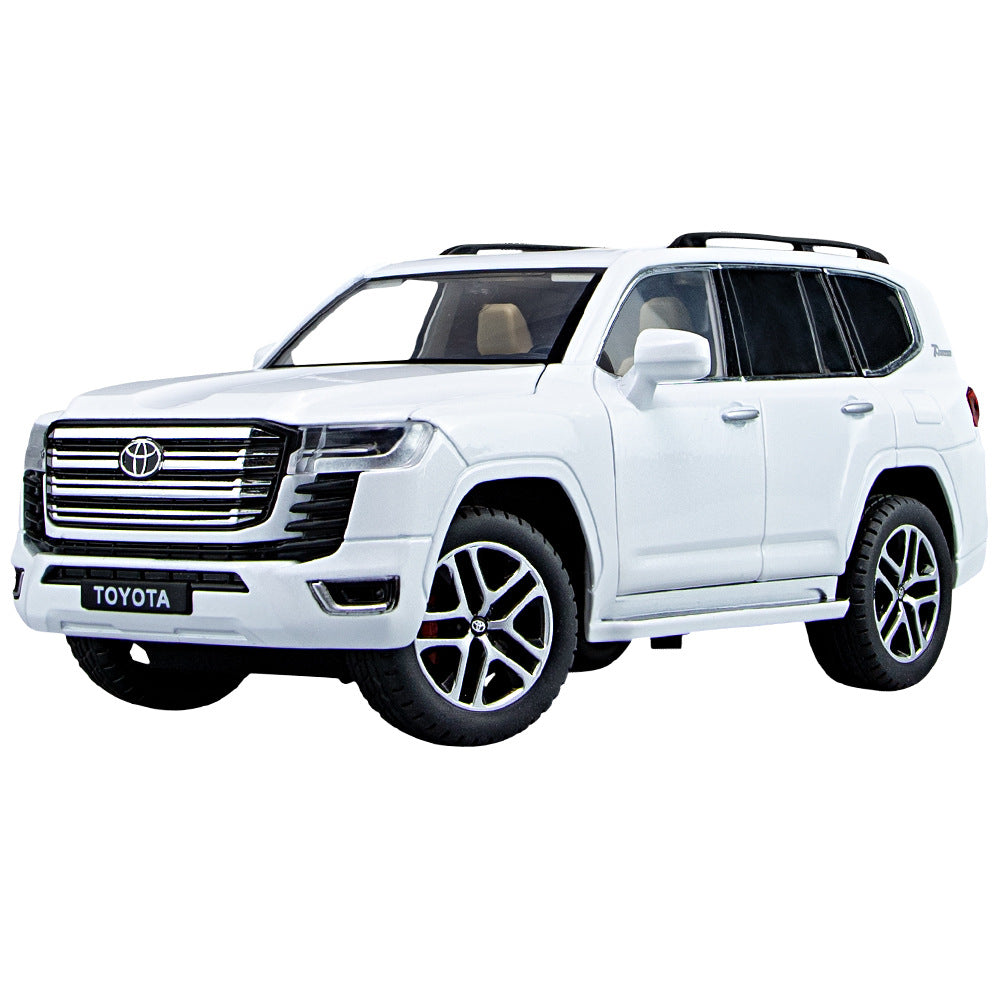 1:24 Diecast Toyota Land Cruiser SUV Model With Key