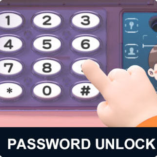 Kids Bunny Themed Password & Face Recognition ATM Machine