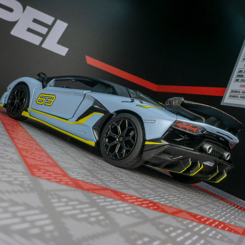 1:24 Diecast Lamborghini SVJ 63 Official Licensed Model