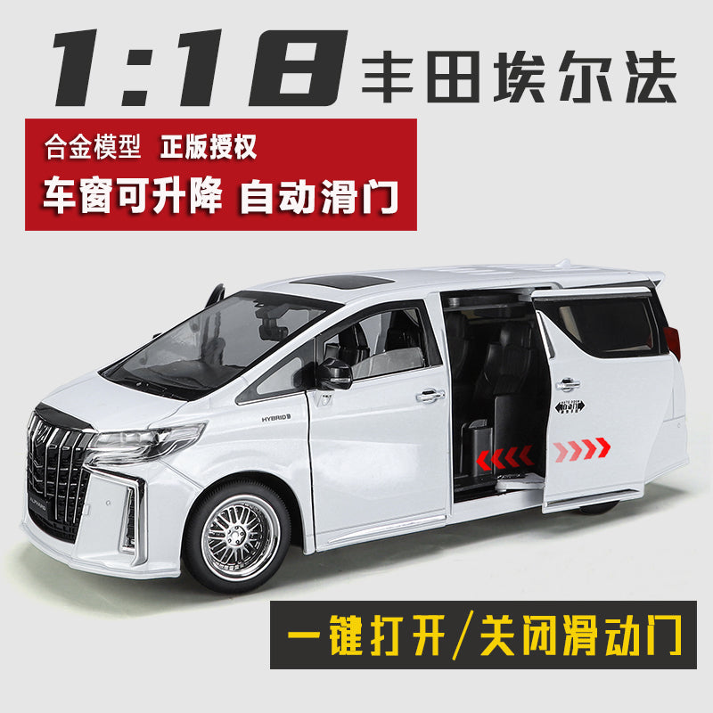 1:18 Diecast Toyota Alphard MPV Model