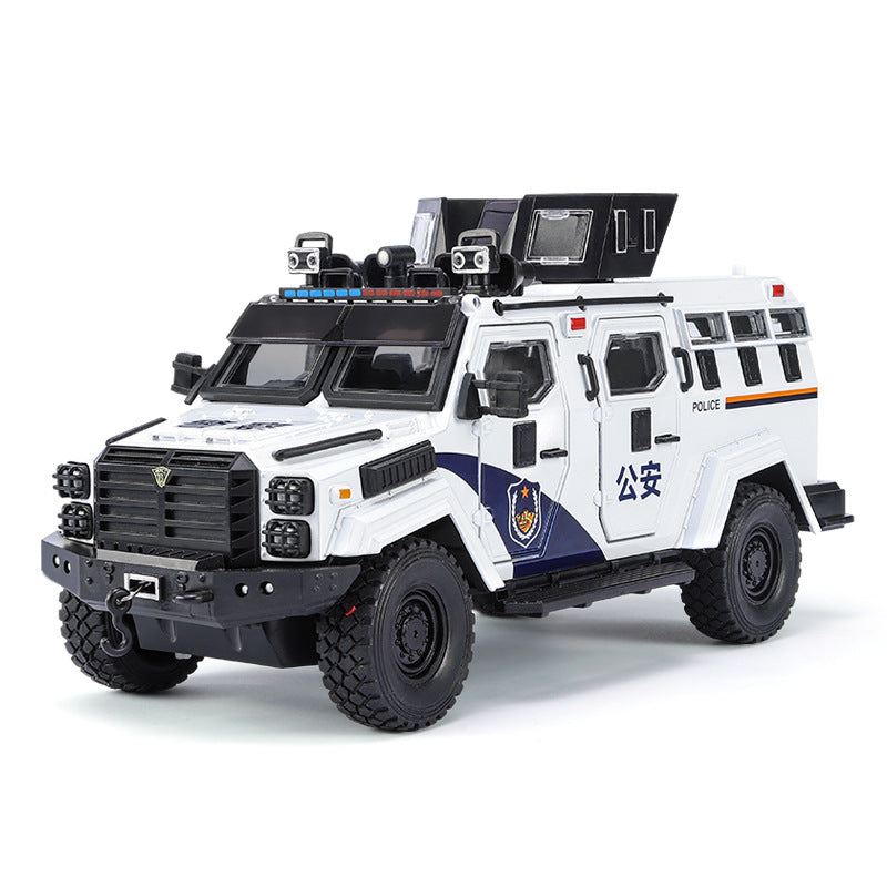 1:24 Diecast Police Tiger Armor Vehicle