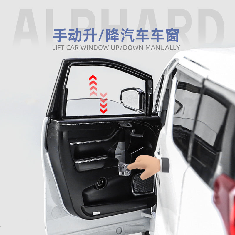 1:18 Diecast Toyota Alphard MPV Model