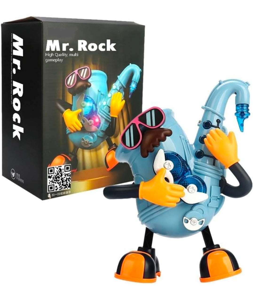 Electric Mr. Rock Musical Toy With Lights