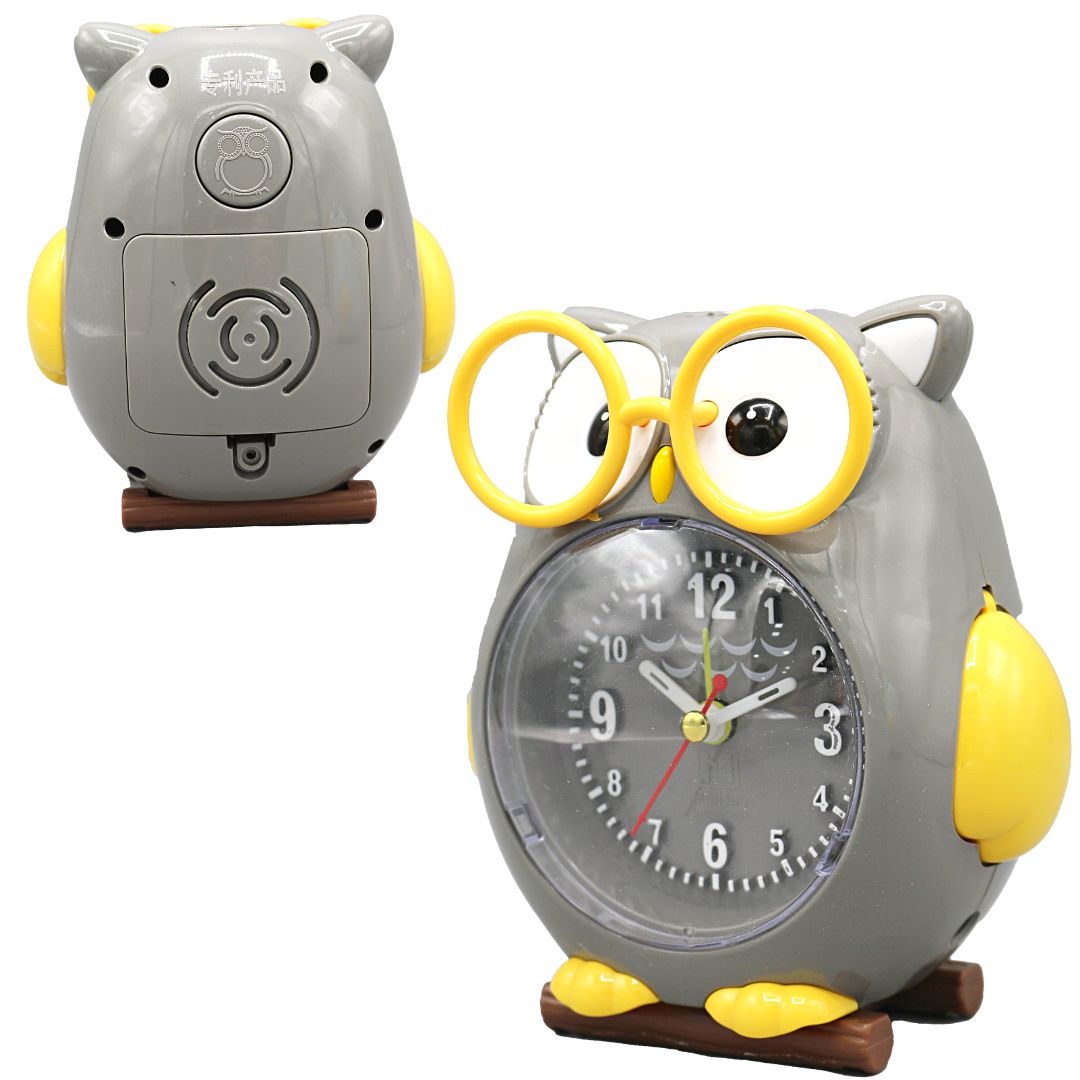 Owl Alarm For Kids Clock With Night Lights