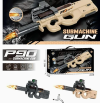 P90 Submachine  Gel Blaster Gun With smoke