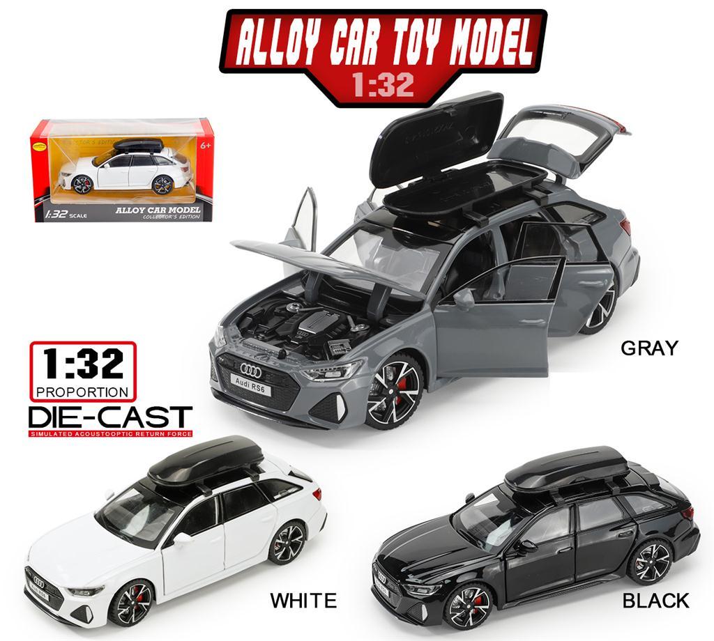 1:32 Diecast Metal Audi RS6 Model Car
