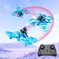 3in1 RC Quadcopter Flying Bike With Lights
